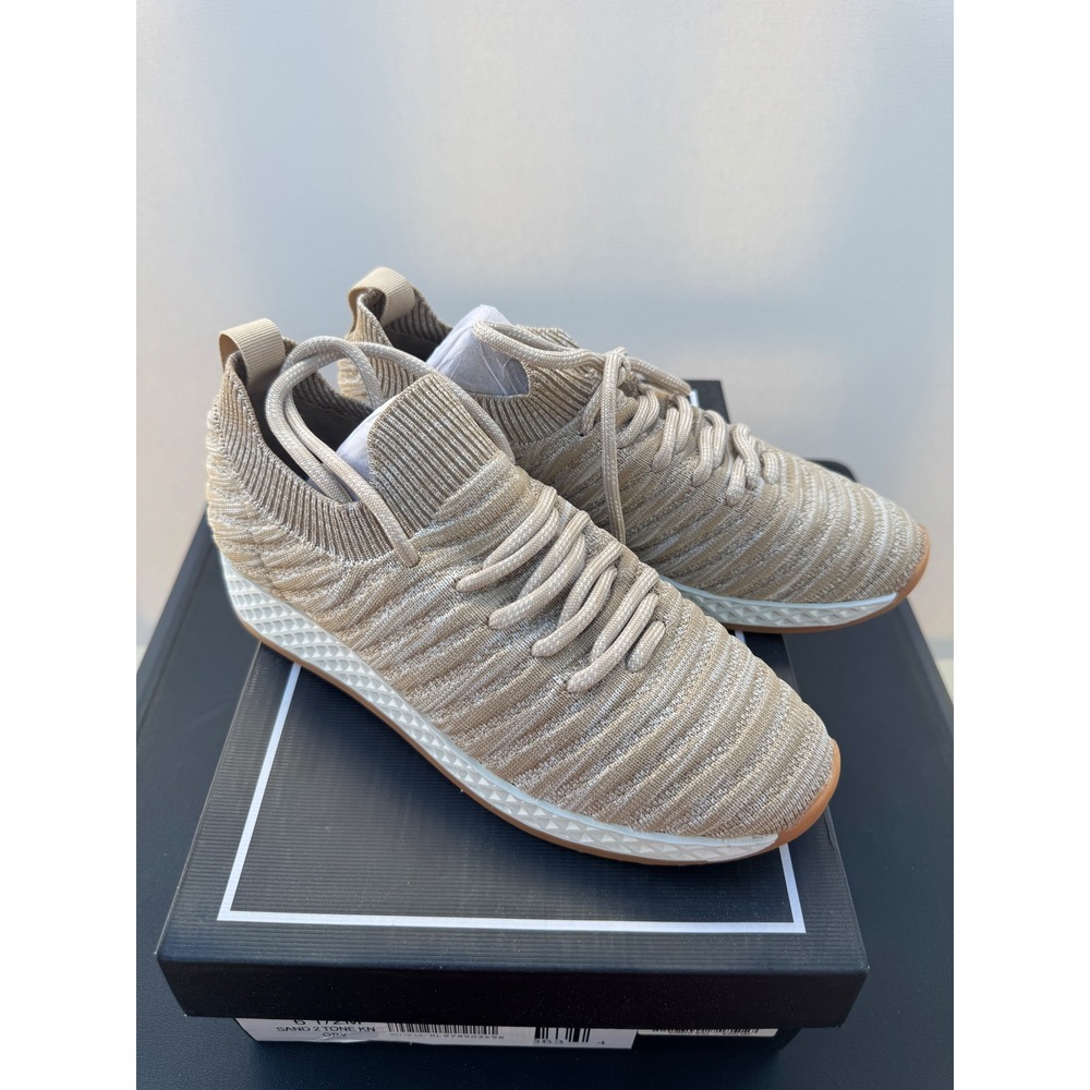 Urban Sport‎ J/Slides Women's Slip On Knit Sneakers - Sand Stone Size 6.5